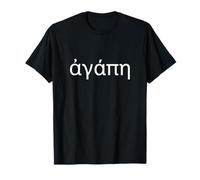 Agape Greek Letters Christian Faith - Love Agape T-Shirt
