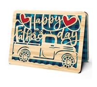 AGAPE LOVE CARDS fathers day card (PICK UP TRUCK)