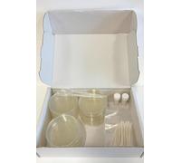 Agar Petri Dishes Bacteria Science Kit (Malt Extract Yeast Agar)