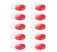 Agar Plates 70mm 10pcs Pe Pre Poured Lab Culture Medium