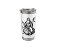 Agares and the Ancient Beast Stainless Steel Insulated Tumbler