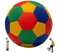 Agarte Indoor Soft Football for House Home, Training Ball Standard Size 4, Soft & Safe Ball for Indoor and Yard Dribbling, Training, Fun Football for Boys Girls Chrismas Birthday Gifts (Size 4)