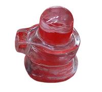 Agarwal Rudraksha Natural Sphatik/Crystal Shivling For Pooja+ Positive Energy / 15-20 Gram/Free 4 Mukhi Rudraksha-B0B5D7FDMRNAMZ
