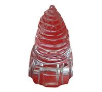 Agarwal Rudraksha Natural Sphatik/Crystal Shree Yantra For Pooja/Laxmi Shree Yantra / 25-30 Gram/Free 4 Mukhi Rudraksha-B0B5D7LYMRNAMZ