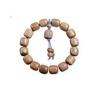 Agarwood 12mm Chinese Natural Sandalwood Handmade Exquisite #21