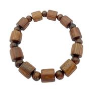 Agarwood 14mm Real Natural Agarwood Bracelets Buddhist Beads