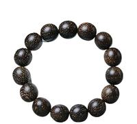 Agarwood 16mm 17Prayer Brunei Wild Agarwood Bracelets Aloewood Beads Juzu Prayer Bead #02