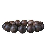 Agarwood 16mm Agarwood Bracelets Buddhist Prayer Agarwood Bead Mala 30g