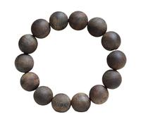 Agarwood 16mm Sinking Qinan Kynam Agarwood Bracelets Buddhist Prayer Beads
