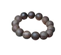 Agarwood 16mm Sinking Qinan Kynam Agarwood Bracelets Buddhist Prayer Beads 665