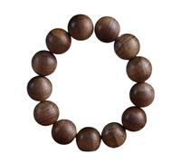 Agarwood 18mm*13 Natural Agarwood kalimantan Qinan Agalloch Buddha Bead