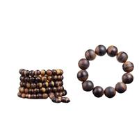 Agarwood 2pcs Genuine Cambodia Wild Agarwood Mala Prayer Beads