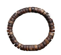 Agarwood 9mm Natural Agarwood Bracelets Buddhist Prayer Agarwood Bead Mala