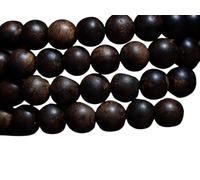 Agarwood 9mm Sinking Bodhisattva chess agarwood Bracelets Buddhist Prayer Beads