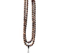 Agarwood Boutique 12mm Cambodia Wild Agarwood Mala Prayer Beads