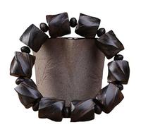 Agarwood Genuine Wild Dalakan Agarwood Bracelets Malas Prayer Bucket Beads