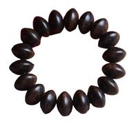 Agarwood Natural Agarwood Bracelets Buddhist Abacus Prayer Beads 20mm
