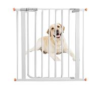 Agashi Safety Gate for Dogs, Auto Close Pet Gate, 78/103Cm Height, Extra Tall Safety Gate for Stairs, Hallways, Bedrooms Puppy Gate, No Drill/White-103Cm/68-75Cm