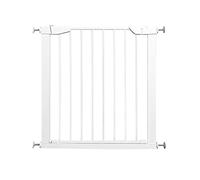 Agashi Stair Gate for Dogs, Indoor Pet Safety Gate No Drilling Tall 75Cm Dogs Gate, Extendable, for Doorways Hallways/White/96-103Cm