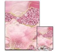 Agate Glitter Dazzle 1000Pc Adults Jigsaw Puzzle Paper Jigsaw Puzzles for Adults for Teenagers Couples And Friends for Birthdays Christmas 1000 PCS(38x26cm)