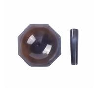 Agate Mortar Grade Natural Agate Bowl with Pestle use for Laboratory Grinding Inner Diameter 40 50 70 100 120 130 mm(60 mm)