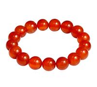 Agate Round Beads Bracelet for Women and Men Bracelets Elastic Mens Bracelets Positive Energy Crystal Spiritual Crystals 12mm