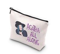 Agatha All Along Agatha Harkness Inspired Zipper Pouch Cosmetics Bag for Best Friend Mom Sister (Agatha All Along Bag EU)