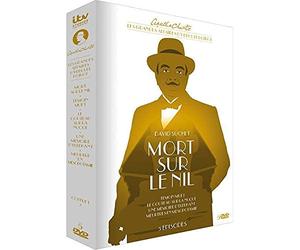 Agatha Christie : Les grandes affaires d'Hercule Poirot - Coffret 2 : Mort sur le Nil