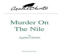 Agatha Christie Murder On The Nile Paperback Book Agatha Christie Multicolor