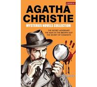 Agatha Christie Mysteries Novels Collection: The Secret Adversary, The Man in the Brown Suit, The Secret of Chimneys