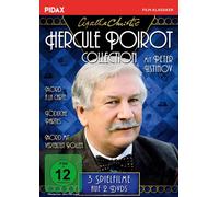 AGATHA CHRISTIE POIROT PETER USTINOV 3 MOVIE FILM COLLECTION UK COMPATIBLE R2