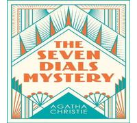 Agatha Christie The Seven Dials Mystery Hardback Book in White Agatha Christie White