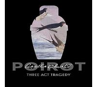 Agatha Christie Three Act Tragedy Paperback Book Agatha Christie Multicolor