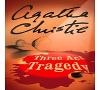 Agatha Christie Three Act Tragedy Paperback Book Agatha Christie Multicolor
