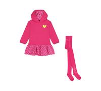 AGATHA RUIZ DE LA PRADA heart hooded dress set - Pink 2 yrs-3 yrs-5 yrs-6 yrs-8 yrs