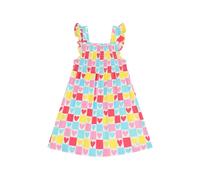 AGATHA RUIZ DE LA PRADA heart-print dress - White 4 yrs-5 yrs-6 yrs-8 yrs