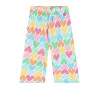 AGATHA RUIZ DE LA PRADA heart-print trousers - White 10 yrs-12 yrs