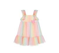 AGATHA RUIZ DE LA PRADA ruffled heart applique dress - Pink 8 yrs
