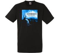 Agathodaimon Blacken The Angel Unisex T-Shirt Printed Tee Graphic Top Men Black Shirt 3XL