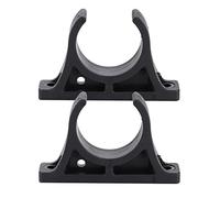 Agatige 1 Pair Kayak Paddle Holder, Plastic Boat Oar Holder Clip for Canoes, Kayaks, Pontoons, Rowing Boats