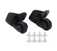 Agatige 1 Pair Luggage Wheels Replacement, A23 Universal Silent Swivel Suitcase Luggage Caster Wheels Repair Spare Parts for Most Suitcase Repair