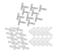 Agatige 10Pcs Aluminium Profiles Connection, 2020 L T Cross Type Aluminum Extrusion Profiles Connection Extrusion Profiles Connection Plate Automated Machine Frames Duty Joining Solution for DIY(20T