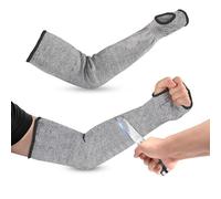 Agatige 2 Pair 45cm/17.71in Arm Protection Sleeve, Protective Arm Sleeves Anti Abrasion Anti Scratches Anti Bite Long Gloves, Cut Resistant Arm Guards for Men Women Outdoor Garden Work (2 Pair)