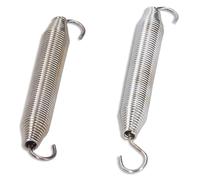 Agatige 2Pcs Carburettor Throttle Return Spring, 90x9mm/3.5x0.4in Stainless Steel Universal Car Carb Carburetor Throttle Return Spring Carburettor Parts for Car Lawn Mower Generators Tractors