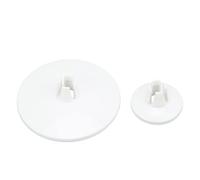 Agatige 2PCS Spool Pin Caps, Plastic Auxiliary Replacement Spool Cap, Household Replacement Spool Cover Thread Spool Cap Parts Replacement for VIKING and PFAFF Household Sewing Machines