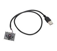Agatige 3 MP Camera Module, 64° 3.5mm Manual Focus Webcam Board with USB Cable HBVCAM-3M2111 V22 USB Camera Module for Face Recognition for QR Codes Gates