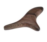 Agatige 3 Point Trigger Massager, Thai Style Wooden Reflexology Body Massager, Portable Hand Foot Massage Tool for Back, Neck, Arms