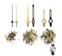 Agatige 300Pcs/Sets Luminous Watch Hands for 2035 Quartz Movement, Each Watch Second Minute Hour Hand 100Pcs, Glow In Dark Watch Needles Kit for Repair & Modification