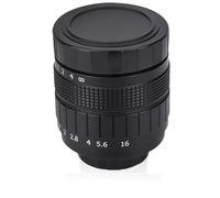Agatige 35mm Camera Lens, 35mm F/1.7 Closed Circuit TV Lens Photography Camera Accessory Manual Focus Large Aperture for EF Mount Camera