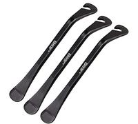 Agatige 3Pcs Tire Levers, Carbon Steel Tire Pry Levers 4.3 inches Tire Repair Changing Tool Set Portable Tire Lever Tyre Spoon for Remove Replace Road Mountain Tires